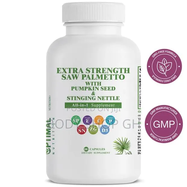 Extra Strength Saw Palmetto With Pumpkin Seed and Nettle · Photo 1