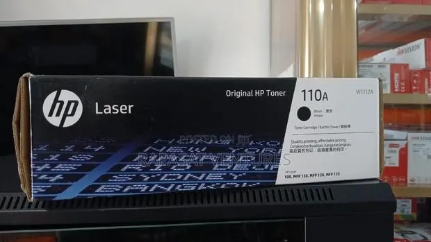 Original HP 110a Black Toner (W1112a) · Photo 1