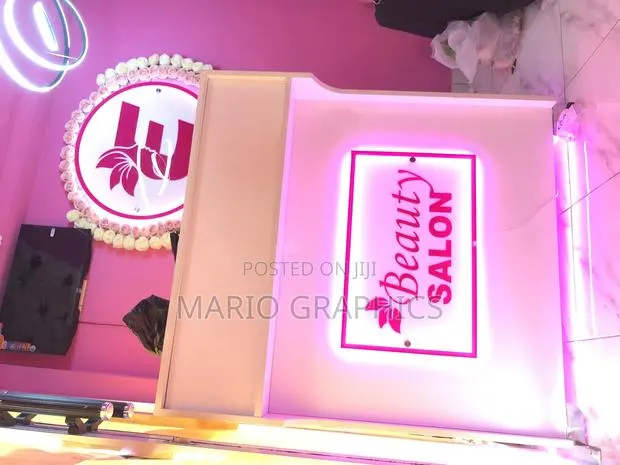 2d Signage(Custom) With Light · Photo 1
