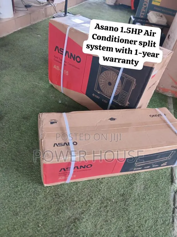 Brand New Asano 1.5HP Split AC – Premium Looking Air Conditioner · Photo 1