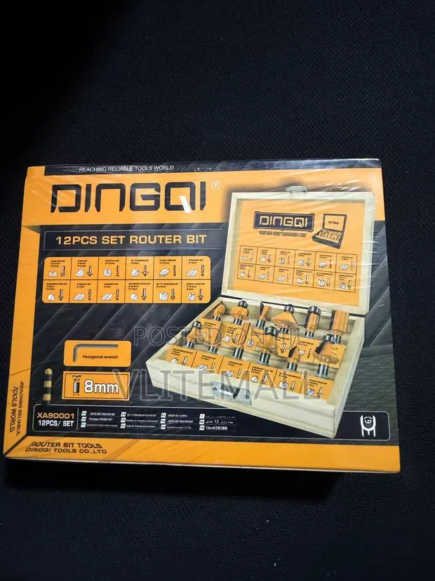 Dingqi 12-Piece Router Bit Set AKRT1211 · Photo 1