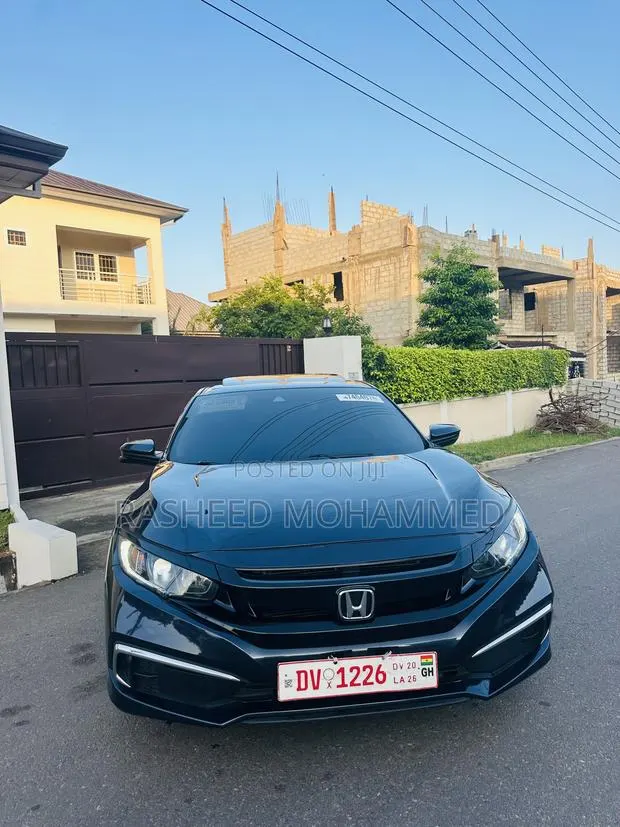 Honda Civic EX-L Sedan 2020 Gray · Photo 1
