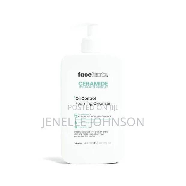 Ceramide Oil Control Foaming Cleanser - 200ml by Face Facts · Photo 1