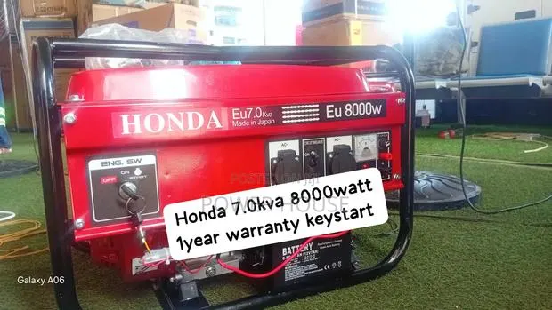 Honda 8000w Key Start Generator – Stable Power When You Need It Most · Photo 1