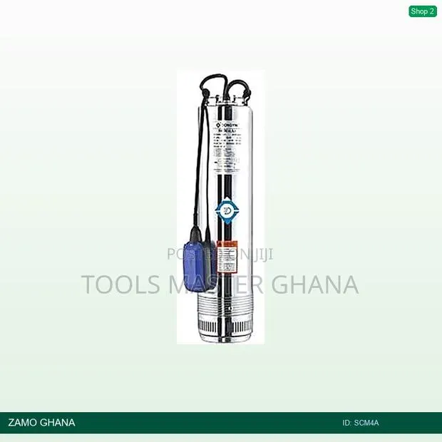 Submersible Pump Short B/S 1hp 1ph - Scm4a · Photo 1