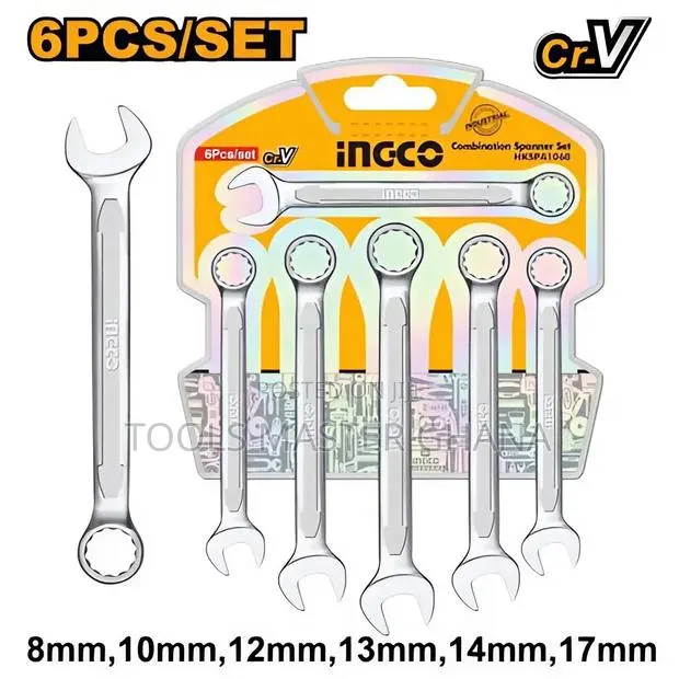6pcs Combination Spanner Set - Hkspa1068 · Photo 1