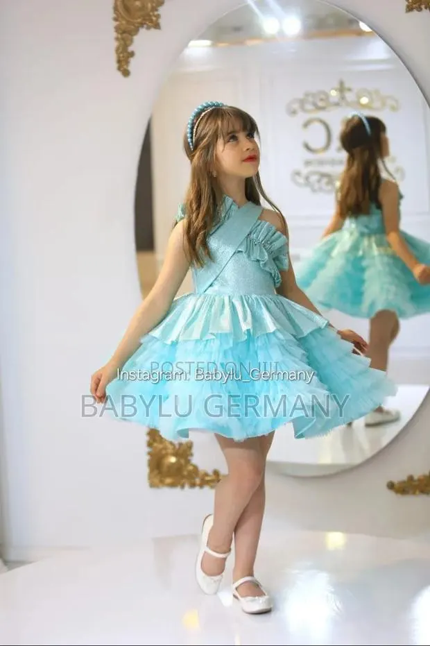 Turkey Imported Torquise Ballgown or Blue Dress · Photo 1