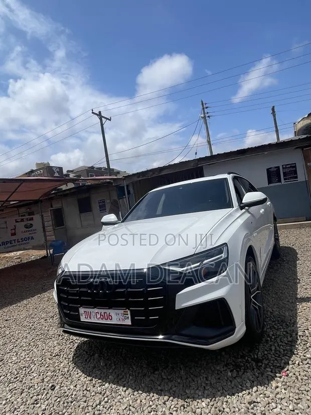 Audi Q8 3.0T Premium AWD quattro 2019 White · Photo 1