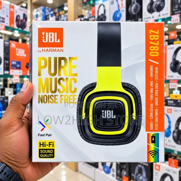 JBL ZB780 Wireless ANC Over-Ear
Headphones - Low2High · Photo 1