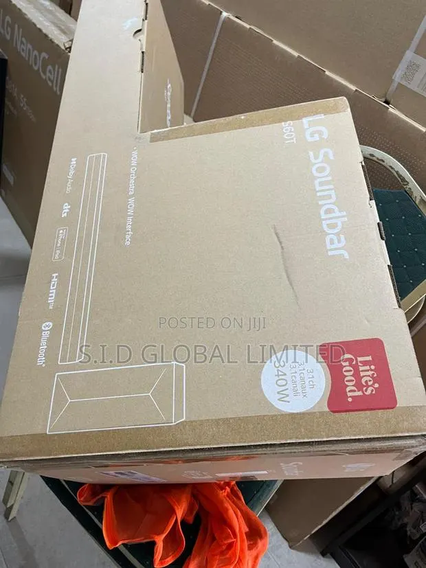 Clear Dialogue Bass Original Lg S60t 340w 3.1ch Soundbar · Photo 1
