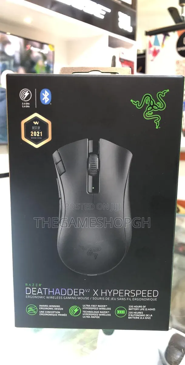 Razer Deathadder V2 Hyperspeed Wireless Gaming Mouse. · Photo 1