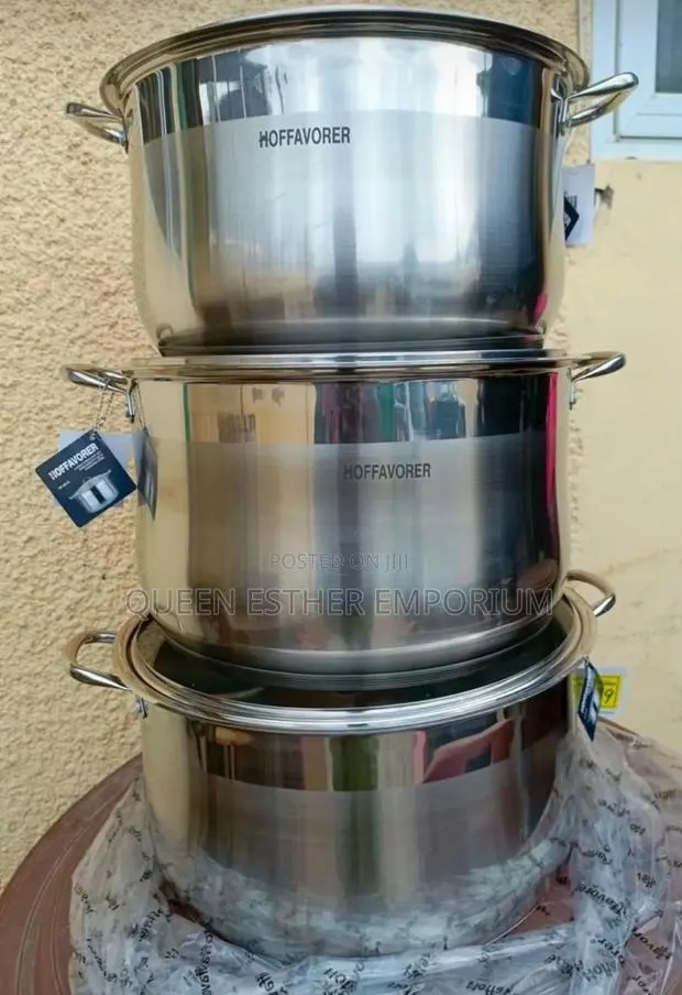 3set Stainless Steel Nonstick Cookware · Photo 1