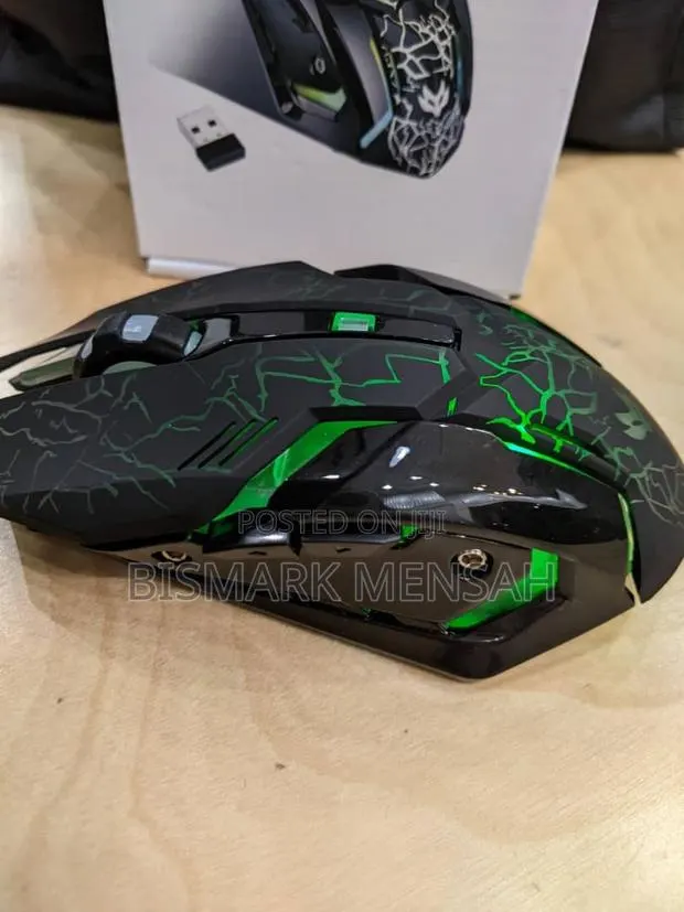 Wireless Gaming Mouse, Rechargeable Wireless Mouse With Type-C · Photo 1