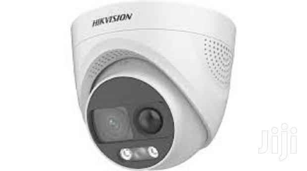 Hikvision Ds-2ce72d0t-pirxf Siren Fixed Turret Camera 2.8mm · Photo 1