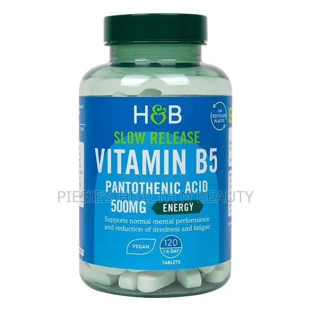 Holland Barrett S. Release B5+Panthothenic Acid 500mg 120s · Photo 1