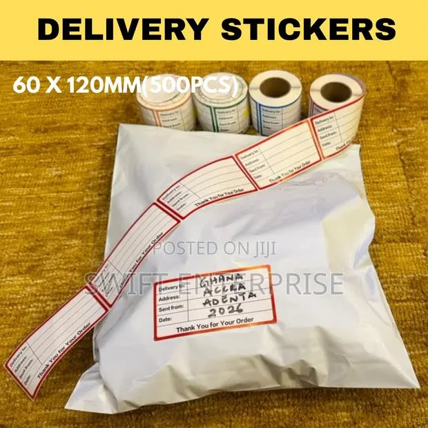 Delivery Sticker 60x120mm · Photo 1