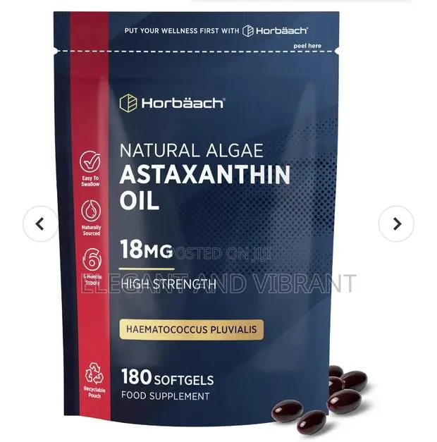 Astaxanthin 18 Mg | 180 Soft Gel · Photo 1