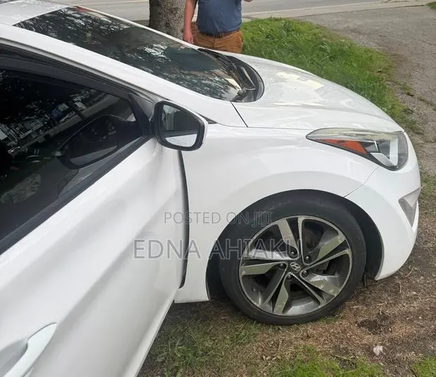 Hyundai Elantra Limited Sedan FWD (1.8L 4cyl 6A) 2016 White · Photo 1