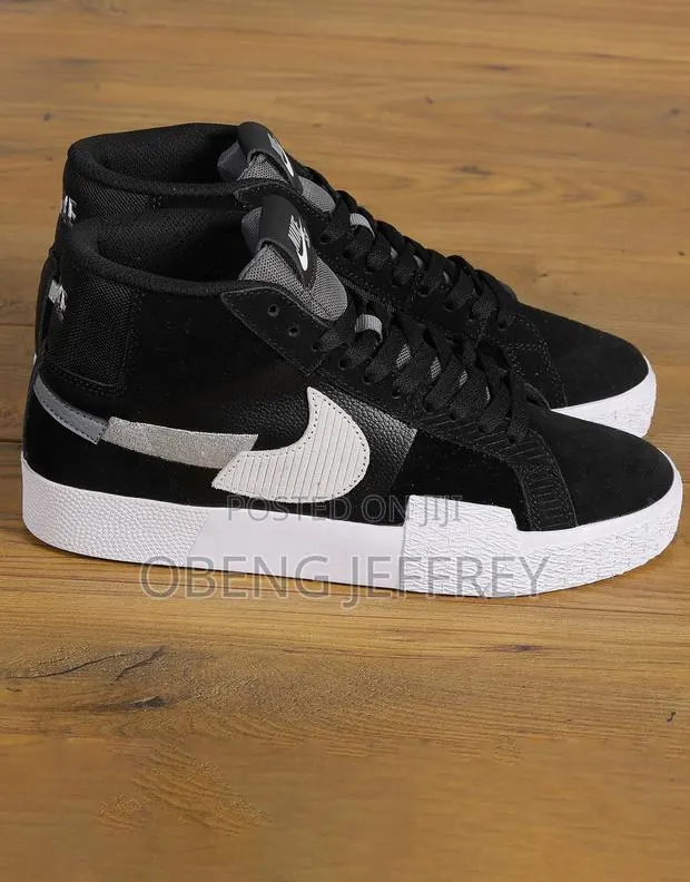 Original Nike Blazer Mosaic Pack High Black/White · Photo 1