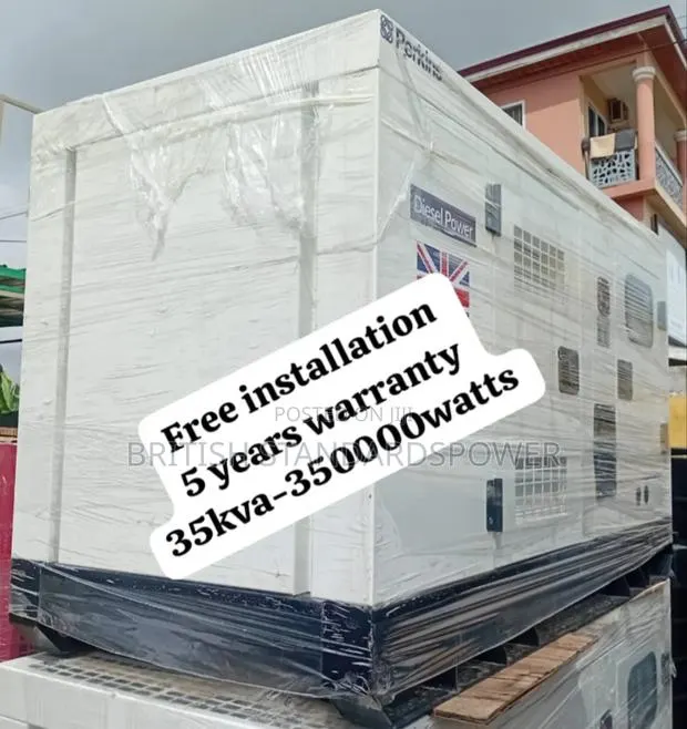 Sound Dampened 35kva Diesel Generator · Photo 1
