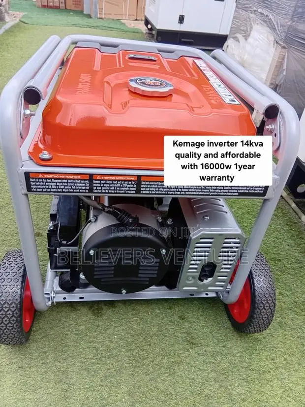 Kemage 14KVA Petrol Generator – Keep Your Business Running · Photo 1