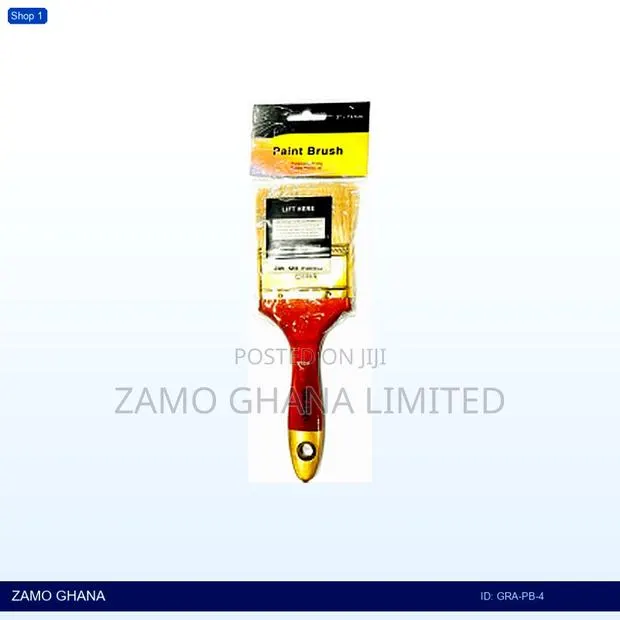 Oil Paint Brush 4 Inch (Piece) - Gra-pb-4 · Photo 1