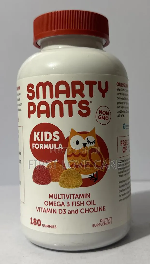 Smarty Pants Kids Formula Multivitamin Omega 3 Fish Oil Vit D3 Choline · Photo 1
