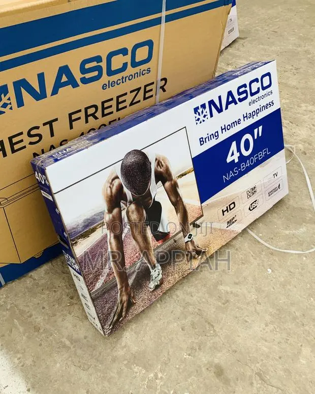 Shop Unique Nasco 40” FHD Digital Satellite TV · Photo 1
