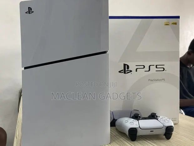 Playstation 5 Slim Few Months Used With Box and Accessories · Photo 1