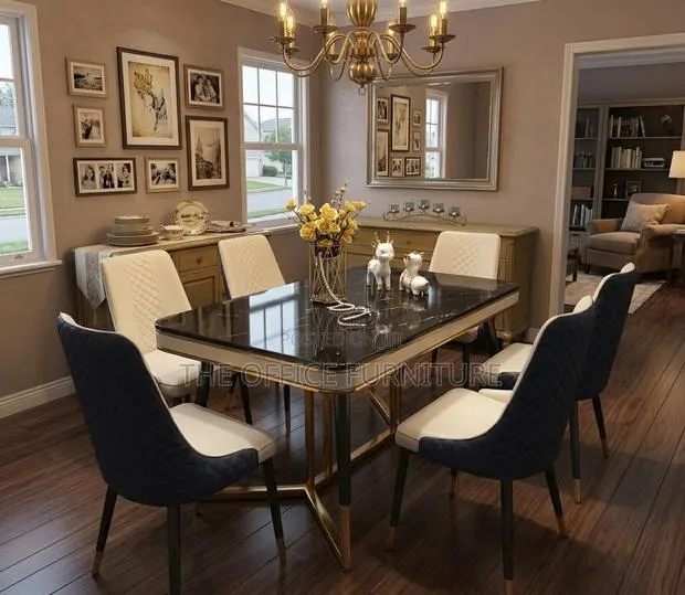 Luxury 7-Piece Dining Set · Photo 1