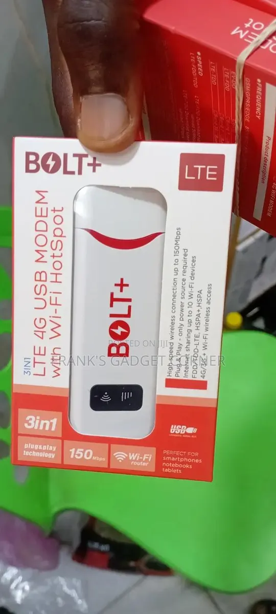 Bolt+ Lte 4g Modem With Wifi Hotspot · Photo 1