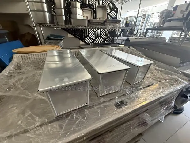 Commercial Stainless Steel Bread Loaf Pan 1200,1000 and 750 Grams · Photo 1