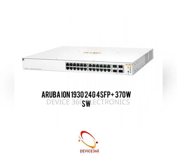 HPE Aruba Instant on 1930 Smart 24G 4SFP+ Poe + 370W Switch · Photo 1