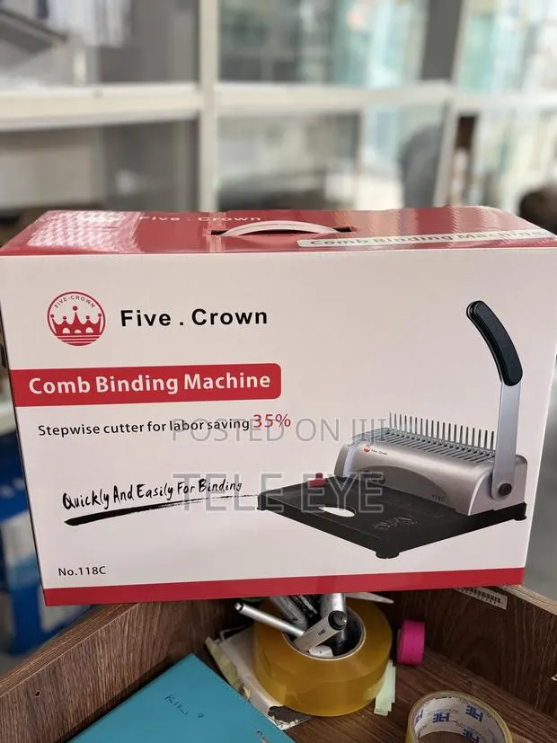 Comb Binding Machine · Photo 1