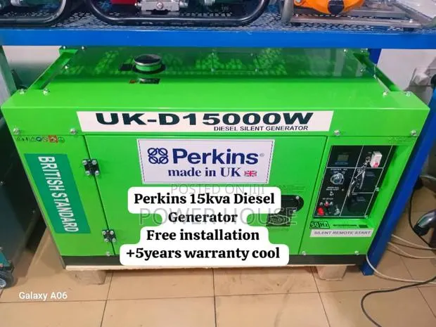 Promptopia Perkins Diesel Generator 15kva Silent Perkins 15kva Diesel · Photo 1