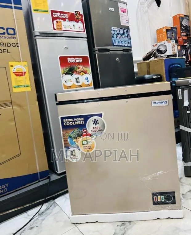 Supreme Quality Nasco 150l 1 Door Chest Freezer(Nas-200fl)Gold · Photo 1