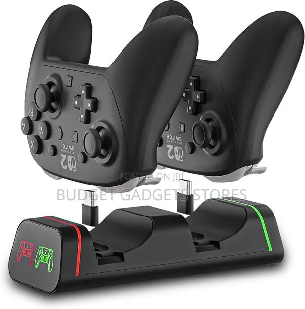 Charging Dock for Xbox Controller/ Ps5 Controller/Nintendo Switch Pro · Photo 1