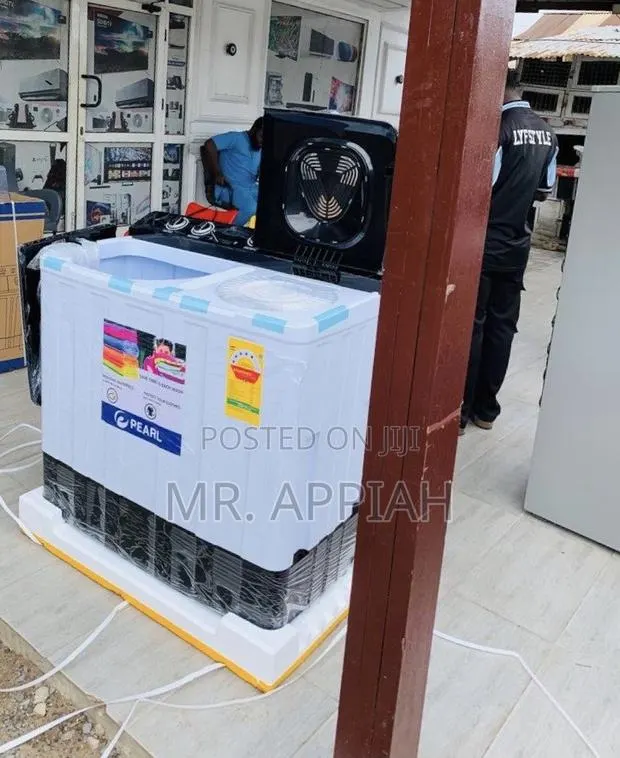 Sleek Pearl 15kg Spin Dry Electric Washing Machine · Photo 1