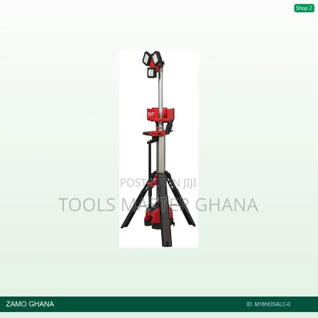 18v High Output Stand Area Tower Light Charger Zero Vers - M18hosalc-0 · Photo 1