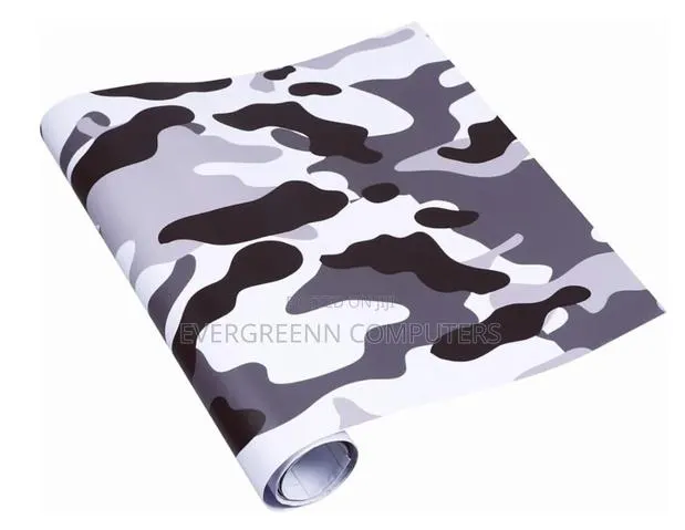 Light Brown Camouflage Laptop Stickers · Photo 1