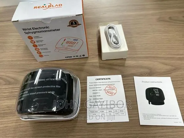 Quality Wrist Rechargeable Bp Monitor With 3 Years Warranty