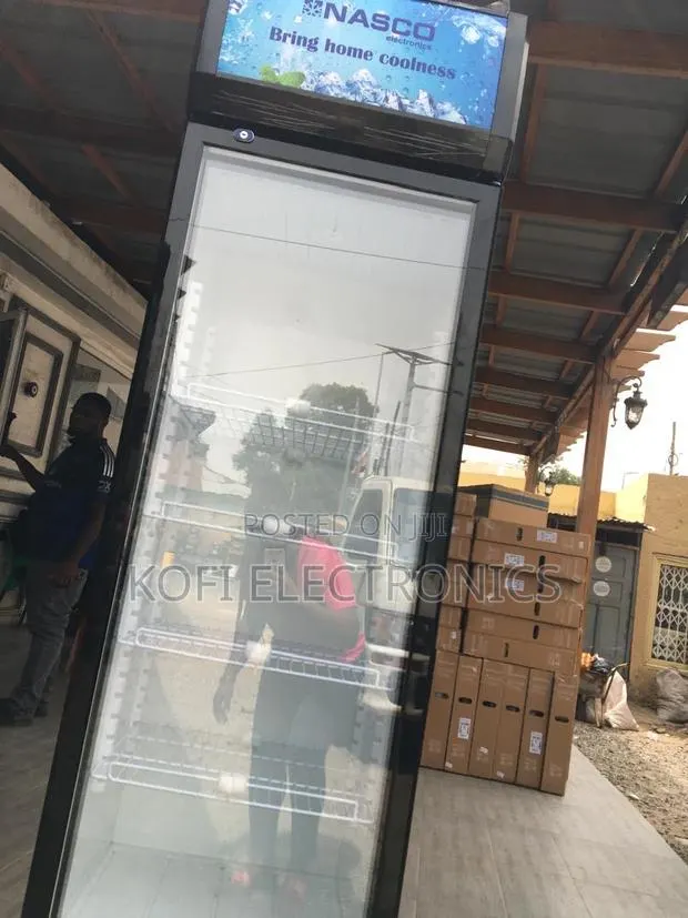 Nasco 358l Glass Door Fridge With Fast Cooling · Photo 1