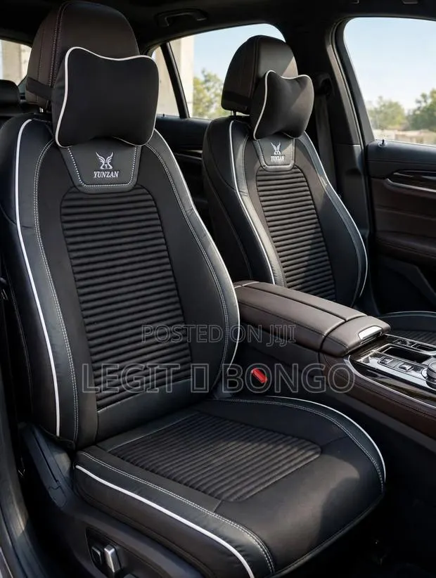 EXECUTIVE BLACK - YUNZAN Premium Seat Covers · Photo 1