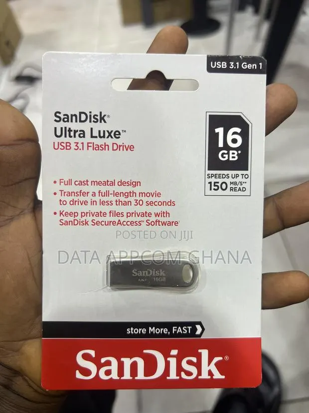 Sandisk 16gb Ultra Luxe Usb 3.1 · Photo 1