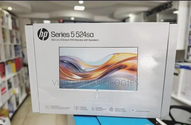 Hp Series 524sa 24” Monitor With Audio Speakers · Photo 1
