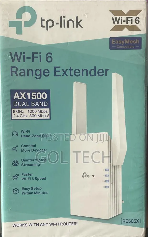 Tp Link WiFi 6 AC1500 Range Extender · Photo 1