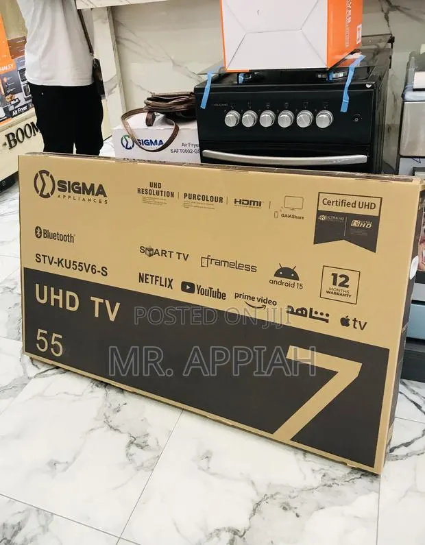 Choose Unique Sigma 55 Uhd Smart Digital Satellite Led Tv · Photo 1