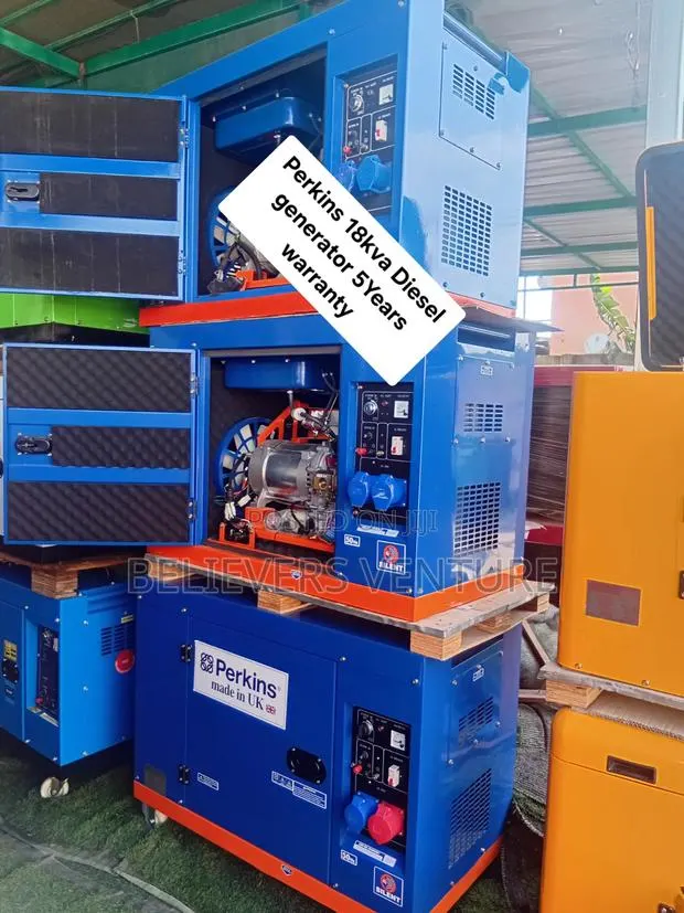 Perkins 18kVA Diesel Generator – Keep Your Business Running Smoothly · Photo 1