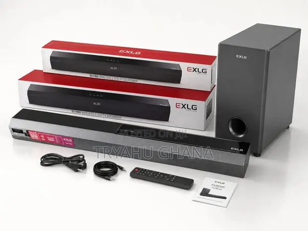 EXLG S5 Pro Soundbar & Wireless Subwoofer in Ghana | Tryahu · Photo 1