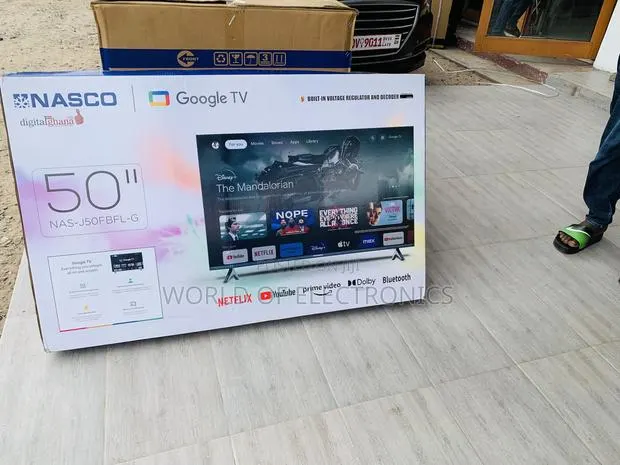 Limited Stock Nasco 50" Google Smart HDR LED TV (NAS-J50FBFL-G) · Photo 1